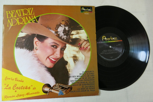 Vinyl Vinilo Lp Acetato Beatriz Adriana Con La Banda La Cost