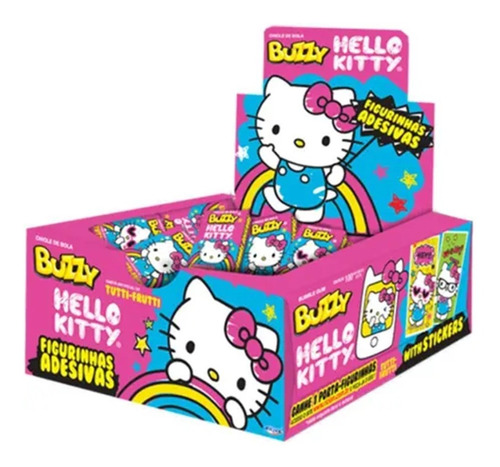 Chiclete Hello Kitty Tutti Frutti C/100 - Buzzy