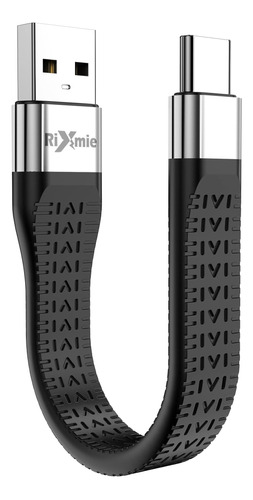 Cable Usb C Corto Rixmie [5,5 Pulgadas], Cable Corto Usb A A