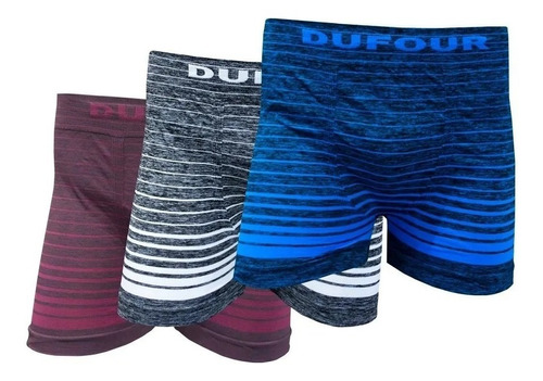 Boxer Dufour S/costuras Pack X 3! Art 11943