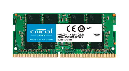 Imagen 1 de 1 de Memoria RAM color verde 8GB 1 Crucial CT8G4SFS824A