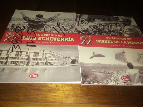 2 Revistas Clio El Sexenio Miguel De La Madrid Luis Echeveri