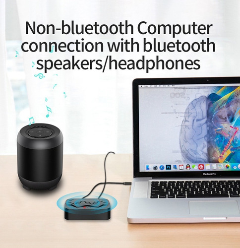 Transmisor/receptor De Audio Estéreo Nfc Bluetooth 5.0