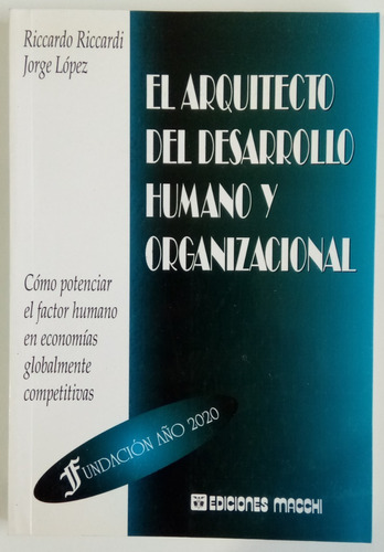 Arquitecto Desarrollo Humano Organizacional Riccardi Libro