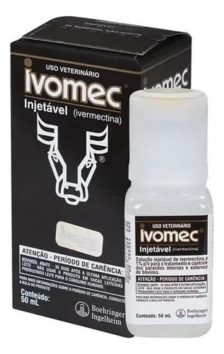 Ivomec 50 Boehringer Ingelheim Antipulgas E Carrapatos