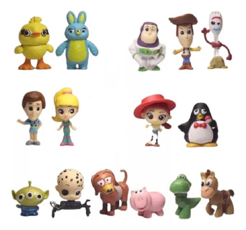 Set Mini Figuras Toy Story 4 Niños