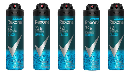 Antitranspirante Desodorante Rexona Xtracool 5 Pz 150ml Cu