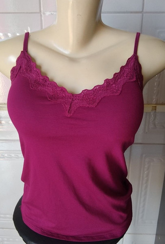 Blusa Regata Com Bojo - Marsala