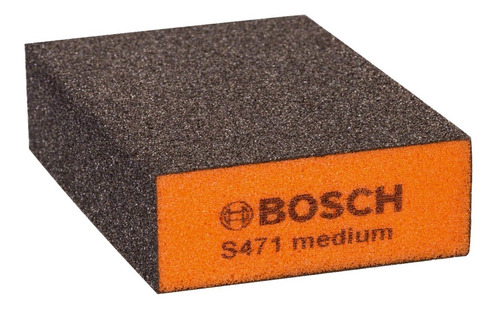 Imagen 1 de 3 de Esponja Abrasiva Medio (remoción) S471 Naranjo Bosch
