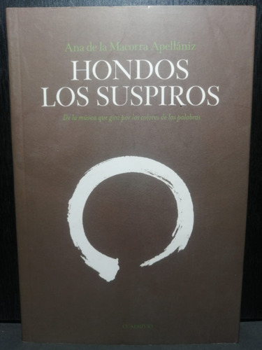 Hondos Los Suspiros Ana De La Macorra Apellaniz Cuadrivio