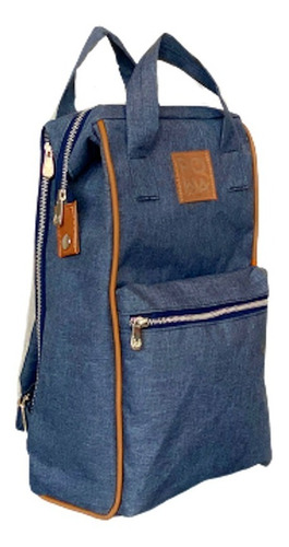 Matera Mochila Termera Soldati Azul Tramada Diseño De La Tela Cordura