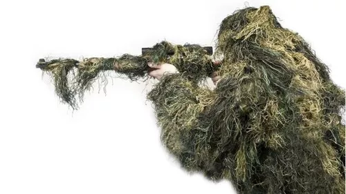 QUASE PISOU EM MIM, SNIPER CAMUFLADO, NEW GHILLIE SUIT