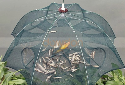 Armadilha Covo Peixe Isca Viva Lambaris Camarões 90x90cm