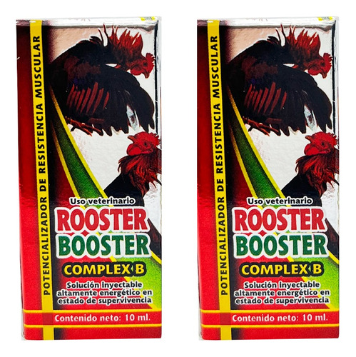Rooster Booster - Potencializador Resistencia - 2 Unidades
