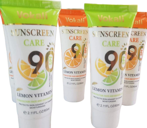 Protector Solar Vitamina C Spf 90 Incluye 2 Piezas