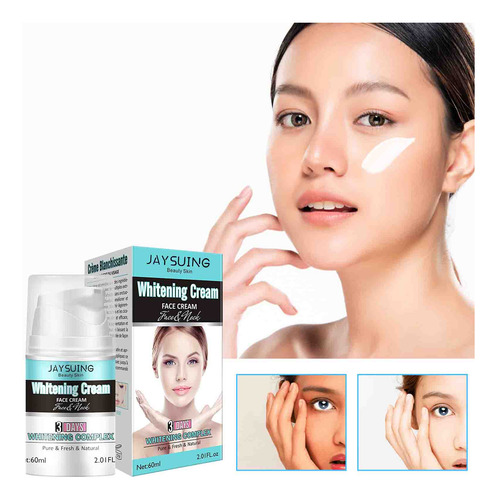 Crema Facial V Skin Care Hidratante, Iluminadora Y Shr 2002