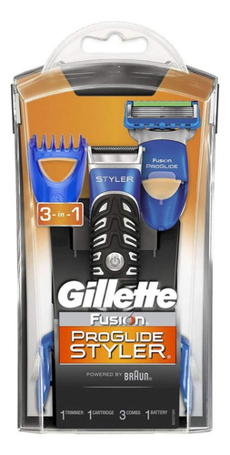 Maquina De Afeitar Gillette Fusion Proglide Styler 3 En 1