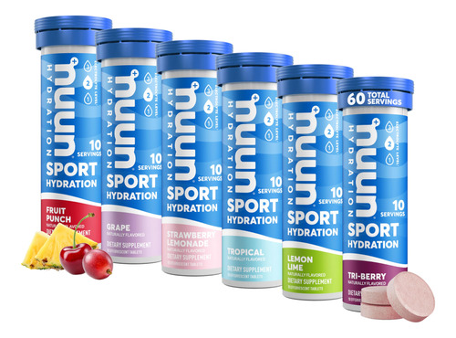 Nuun Sport - Tabletas De Electrolitos Para Una Hidratacion P