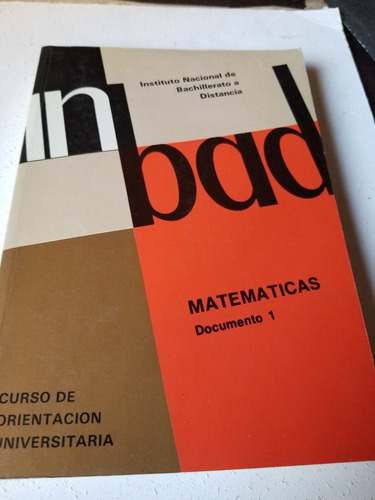 Libro,matematicas,documento 1,curso Orientación Universitari