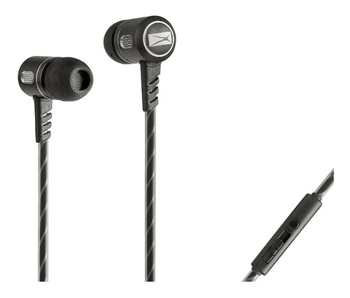 Altec Lansing Audifono In-ear  Con Mic Corded Black