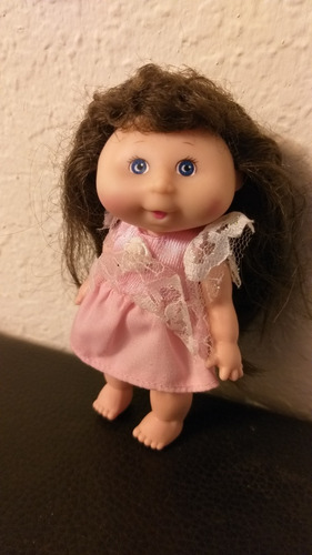 Mini Cabbage Patch, Mattel 1995, Vinil, Cabello Largo (Usado)