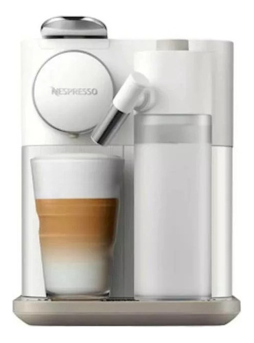 Cafetera Nespresso Gran Lattissima F531 Black Para Cápsulas Color White