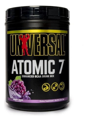 Pre Entreno Atomic 7 Universal 1kg Con Taurina + Citrulina!