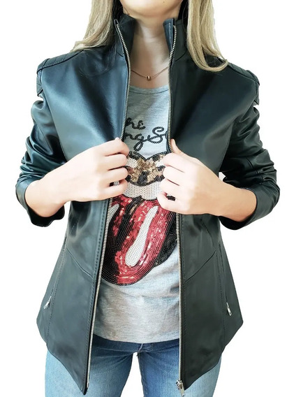 Campera Cuero Mujer | MercadoLibre 📦