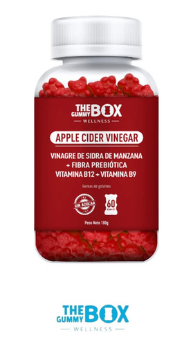 Gomitas Nutraceuticas Y Funcionales Suplementos Nutricionales Y Deportivos The Gummy Box Wellness 180 G