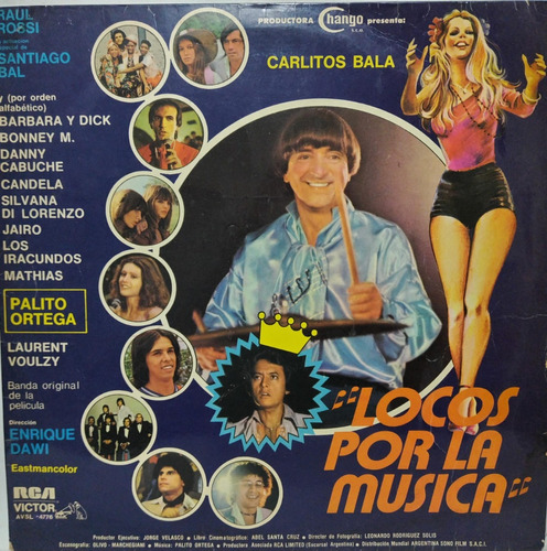 Carlitos Bala  Locos Por La Musica Lp La Cueva Musical