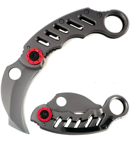 Cuchillo Karambit Manthis Navaja De Acero Al Carbono