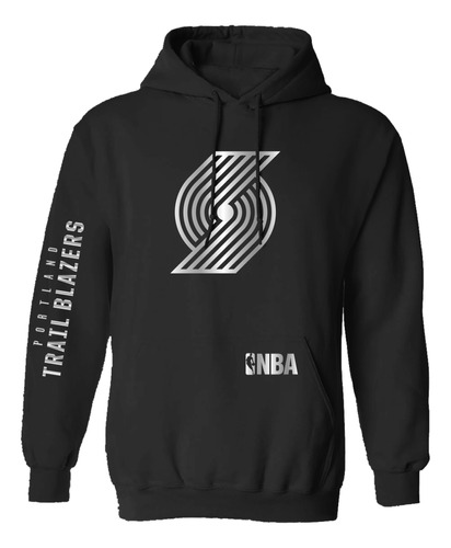 Sudadera Portland Trailblazers Nba Silver Edition Reflejant