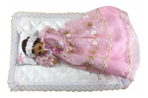 Imagen 7 de 9 de Divina Infantinta O Natividad De María 23 Cm Ojos Abiertos