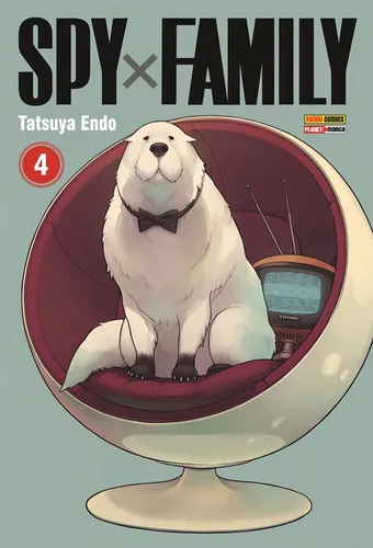 Spy X Family Vol. 4, de Endou, Tatsuya. Editorial Panini Brasil LTDA, capa mole em português, 2021