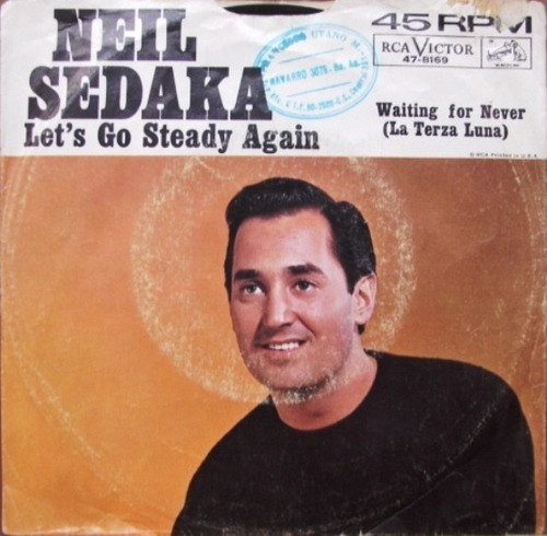 Neil Sedaka - Let´s Go Steady Again - Simple Made Usa 1963