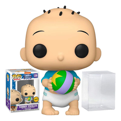Funko Pop Tommy 1209 Chase Rugrats Aventuras Protector