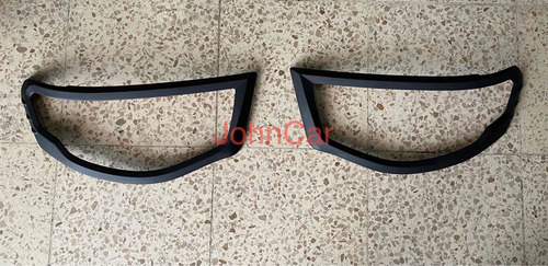 Imagen 1 de 1 de Protectores Negros Faros Mitsubishi L200 Anterior 2008-2015