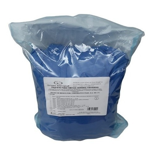 Paquete Cirugía General Universal Esteril Desechable De.35gr