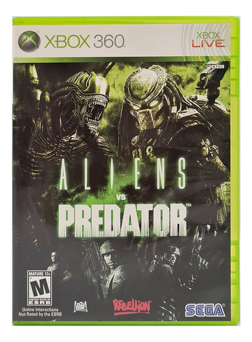 Aliens Vs Predator Xbox 360