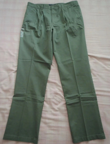 Pantalon Vestir Para Hombre Caballero Color Verde Talla 36