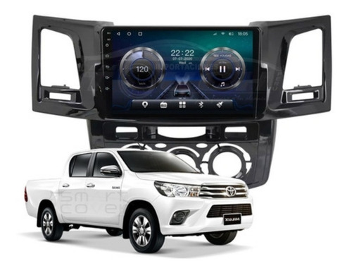 Autoradio Toyota Hilux Vigo 2006-15 10puLG +camara Retroceso