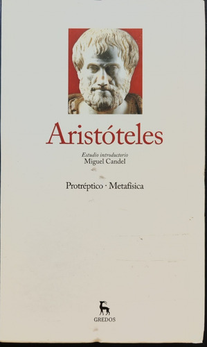 Aristóteles, Editorial Gredos,metafísica, Protreptico