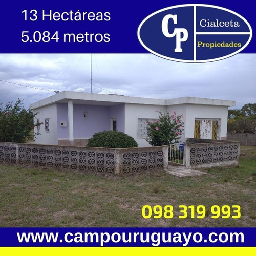 Linda Chacra Con Casa A 40 Km De Montevideo