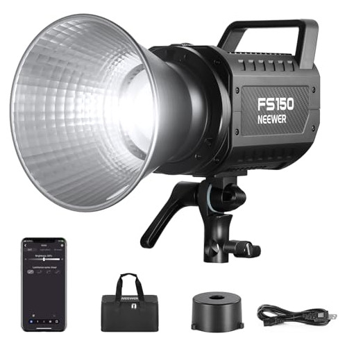 Neewer Fs150 Led Video Light 2.4g/app Control, 130w Rr6jx