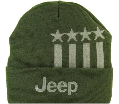 Jeep Stars And Stripes Flip Knit Beanie Hats Para Hombres O 