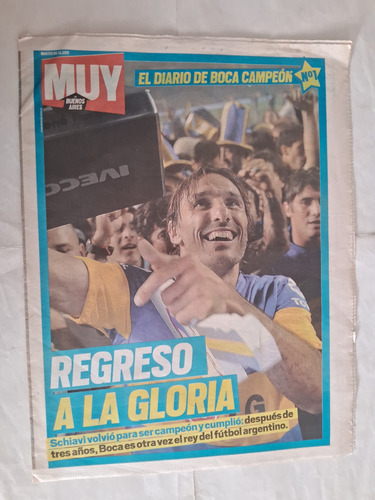 Muy. Boca Campeón Apertura 2011 Lote De 4 Diarios. (Usado)