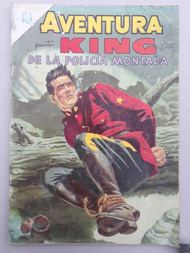 Comic Aventura Presenta A King De La Policia Montada- Novaro-n°370-año:1965