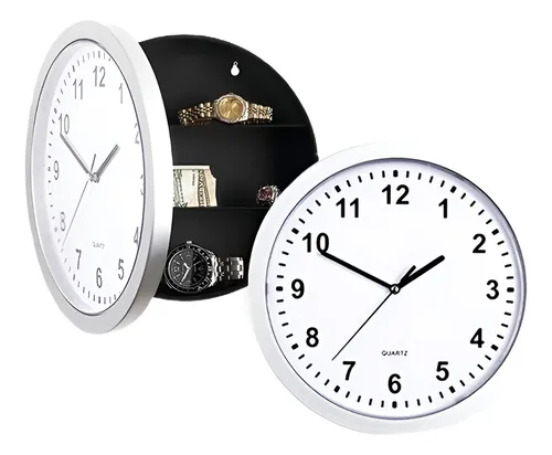  Reloj de pared silencioso simple para dormitorio, reloj despertador  silencioso, repetición creativa, esfera de metal redonda luminosa, puntero  luminoso de metal, reloj despertador de pared decorativo (color rosado) :  Hogar y