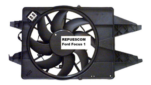 Electroventilador Ford Focus One - 1 Encauzador Motor Paleta