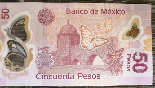 Billete De 50 Pesos De Morelos  Emisión 2019